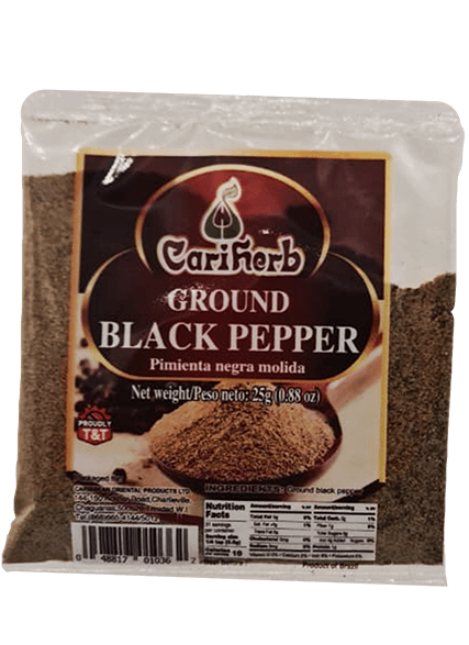 Cariherb Ground Black Pepper 25g